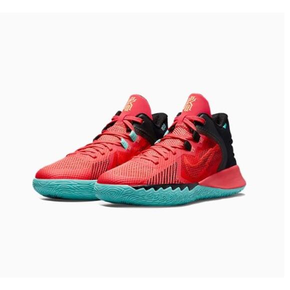 Nike KYRIE FLYTRAP 5 GS MAGIC EMBER DYNAMIC TURQUOISE size 5Y - Picture 1 of 7